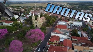 Brotas vista de cima  SP  DJI Mavic Pro [upl. by Bernarr]