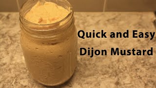 Easy Homemade Dijon Mustard [upl. by Dash]