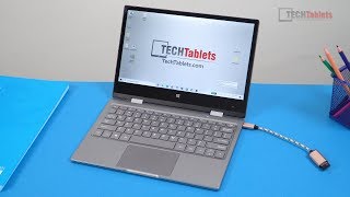 BMAX Y11 Review  289 Windows 10 Touch Laptop [upl. by Ellehsim]