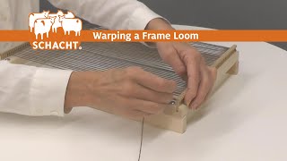 Warping a Frame Loom [upl. by Staford200]