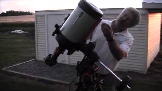 AstroPhotography with Celestron Edge HD 8quot  Part 14 [upl. by Orvan529]