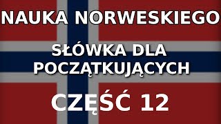 Nauka norweskiego dla początkujących  słówka część 12 [upl. by Montano]