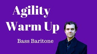 Bass Baritone Singing Warm Up  Full Range  Agility Focused [upl. by Ailehc]