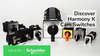 Rotary cam switch Global Range of Products for Your Needs Harmony K  Schneider Electric [upl. by Tarra]