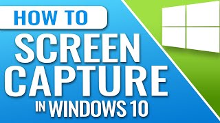 How to Screen Capture in Windows 10 [upl. by Afinom916]