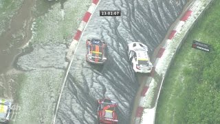 Best Of Rain  Verhagelter Start für das 24hRennen  44 ADAC Zurich 24hRennen 2016 [upl. by Luhey]