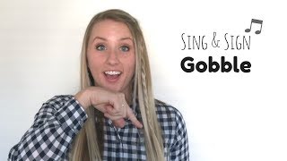 Gobble  A fun Thanksgiving song [upl. by Zales]