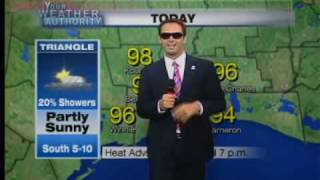 The Rapping Weathermans First Live Weather Rap [upl. by Atiuqahc]