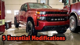 5 Modifications That You Need Now  20192024 Chevy Silverado  GMC Sierra [upl. by Lyle697]