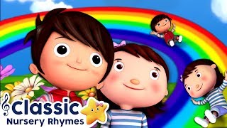 Rainbow Colors Song  Classic Nursery Rhymes  Little Baby Bum [upl. by Hoyt]