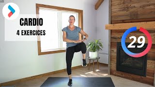 4 exercices simples et efficaces pour le cardio [upl. by Rofotsirk423]