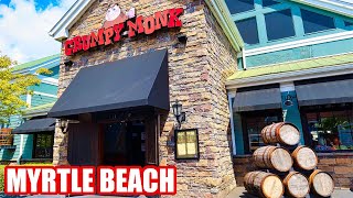 THE GRUMPY MONK RESTAURANT AT BROADWAY AT THE BEACH IN MYRTLE BEACH SC [upl. by Hgielyk]