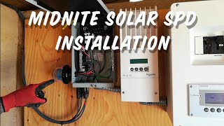 Midnite Solar Surge Protector Installation [upl. by Malinowski]