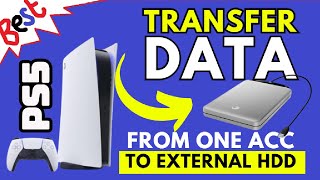 Transfer Games from PS5 to External Hard Drive [upl. by Theresa]