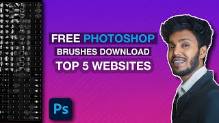 Free Photoshop Brushes Download Top 5 Websites [upl. by Oznola]