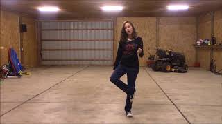 Country Line Dance Tutorial Cotton Eyed Joe [upl. by Brunell956]