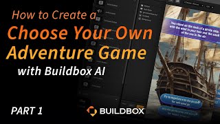 How to Make Your Own Choose Your Own Adventure Mobile Game Part 1  Buildbox AI NoCode Tutorial [upl. by Yole]