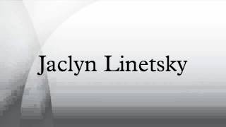 Jaclyn Linetsky [upl. by Ardnassak]