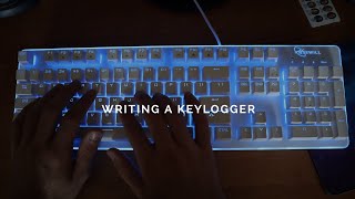 Writing a Basic Keylogger in Python  Python for Cybersecurity Project 2 [upl. by Irabaj939]