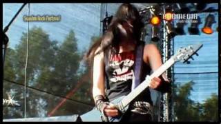 Crucified Barbara  Bad Hangover Live Sweden Rock [upl. by Aneertak]