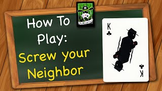 How to play Screw your Neighbor aka CuckooChase the AceRanter Go Round [upl. by Drofliw]