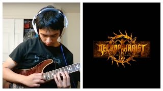 Necrophagist  Fermented Offal Discharge Guitar Solo Cover [upl. by Cristina]