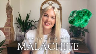 MALACHITE CRYSTAL HEALING PROPERTIES amp SPIRITUAL USES [upl. by Sonnie]