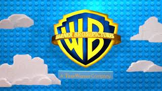 Warner Bros Pictures amp Warner Animation Group logo remake 2014 The LEGO Movie Variant [upl. by Eslud]