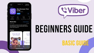 Viber  Beginners Guide  Basic Guide on How to Use Viber 2021 [upl. by Alag593]