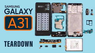 Samsung Galaxy A31 Teardown  Screen Replacement Guide Part 1 [upl. by Nievelt]