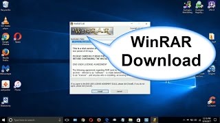 How to downLoad WinRAR and WinRAR download  Windows 10 Free amp Easy 2017 [upl. by Lathrop]