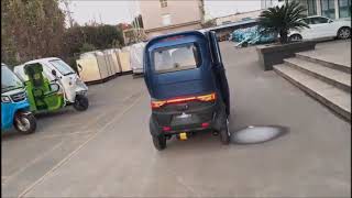 Green Transporter Q Runner Fully Enclosed Scooter [upl. by Pega]