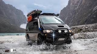 Mitsubishi Delica 4x4 Campervan Built For Overland Adventures Across Americas [upl. by Asiulairam]