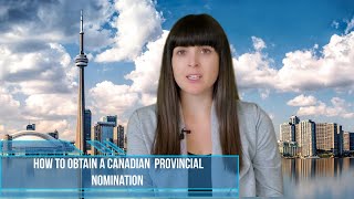 How to obtain a Canadian Provincial Nomination pnpcanada canadaimmigration [upl. by Aseen]