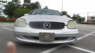 MERCEDES BENZ CLK 23  KOMPRESSOR STAGE 1 TEST DRIVE [upl. by Lebanna]