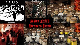 Superior Drummer 3 Nai 3 Presets Pack DeathampDarkness SDX [upl. by Akemor]