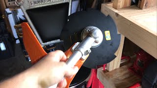 How To Install a Brush Cutter Blade on a STIHL Trimmer Head [upl. by Einyaj500]