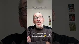 Port de lunettes indispensable 🤓 humour comique drôle rire portdelunettes myopie [upl. by Tamberg]