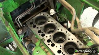 John Deere Head Gasket Change [upl. by Euv]