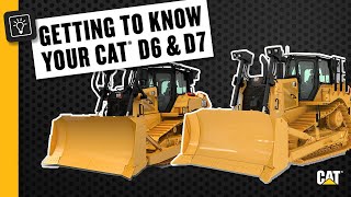 How to Operate Your Cat® D6D7 Dozer [upl. by Hashum672]