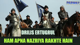 Ertugrul Emotional and Action Scene  Ham Apna Nazriya rakhte hain  Rahat Fateh Ali khan [upl. by Meggs]