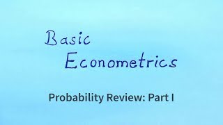 Basic Econometrics  Statistics Review 2 [upl. by Jaime305]