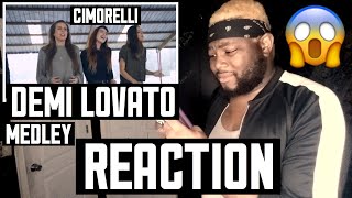 CIMORELLI  DEMI LOVATO MEDLEY  REACTION [upl. by Card]