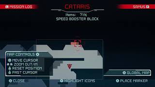 How to obtain Missile tank in Cataris Speed Booster blocks Metroid Dread [upl. by Orsino]