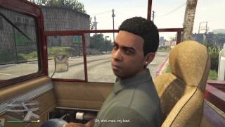 GTA V Conversations  Trevor Hangs With Lamar [upl. by Aicirtac]