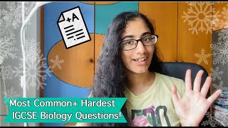 Hardest and Most Common IGCSE Biology Questions 2025 Paper 4 [upl. by Rea]