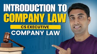 CS Executive Company Law  Introduction to Company Law and Practice [upl. by Aniratac]