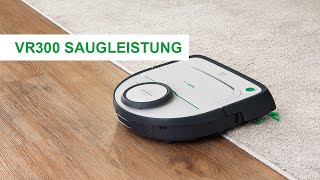 Wissen  VR300 Saugroboter Saugleistung [upl. by Arahd]