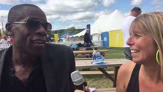 Roachford  interview at Rewind Festival South 2018 Choose 80s TV [upl. by Wilmott]