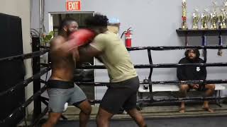 Lorenzo Hunt Bare Knuckle world ￼ training in Puerto Rico for his heavyweight title fight [upl. by Limaa238]